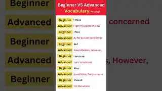 Advanced Vocabulary for writing task 2 #shorts #english