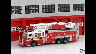 Brick rigs mansion fire police+firetrucks responding