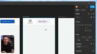 How to Design & Prototype a Responsive Website Header in Figma Step by Step | Figma 2025