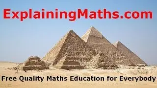 What are Cube numbers - Maths Help - ExplainingMaths.com IGCSE and GCSE maths
