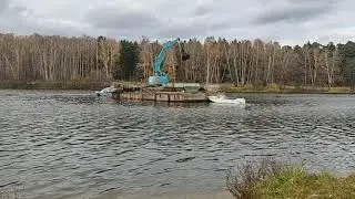 очистка Малаховского  озера глазами аборигенов