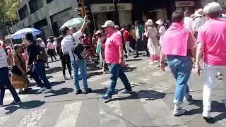 Mexico Street in the footage
