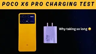 Poco X6 Pro Charging Speed After the Latest Update ? Disappointed 😵‍💫