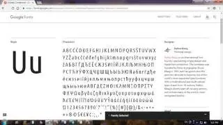 google font introduction