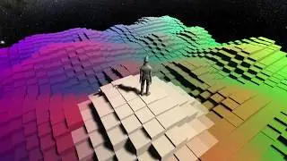 Unity 3D - Perlin Noise / Player Position interaction