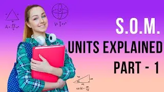 How to interpret units in Strength of Materials 1