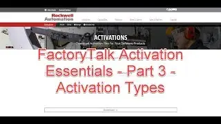 PLCGurus.NET - FactoryTalk Activation Essentials - Activation Types