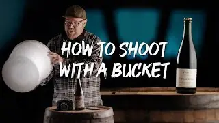 Product Photography- lighting with a bucket!