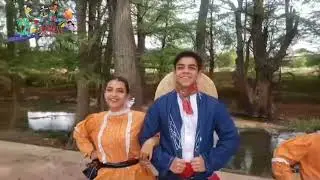 ¡Niñas, niños y adolescentes de Durango participan en el #PuenteDeColores en Los Pinos!