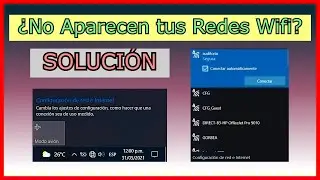 mi PC No Detecta Redes Wifi Windows 10 2024 ❌️💻✅️