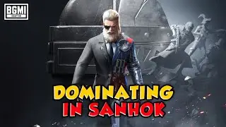 DOMINATING GAMEPLAY IN SANHOK ⚡ | BGMI FUNNY GAMEPLAY | INS4NE FTW