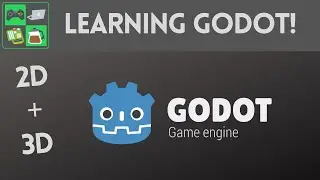 Making your first 2D and 3D games in Godot! [Godot Game Engine]