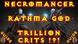 Diablo 3 Rathma God Trillion Crit Necromancer Summoner Build 2.6