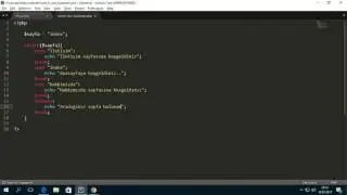 PHP - Switch Case Kullanımı