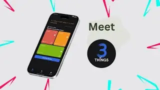 3 Things App - Boost Your Productivity with 3 Things! 🚀📲 