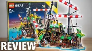 LEGO IDEAS Pirates of Barracuda Bay Review - 21322