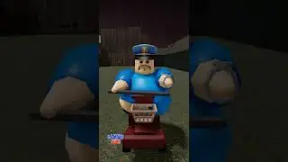 Playing As Barry MORPH in Grumpy Gran SCARY OBBY Roblox 