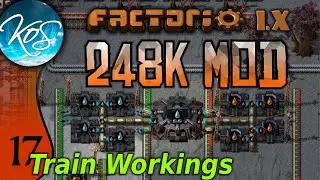 Factorio 248k Mod 17 - TRAIN JOURNEY - Tips & Tricks