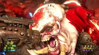 DOOM Eternal Super Gore Nest Master Level tough encounter (nightmare)