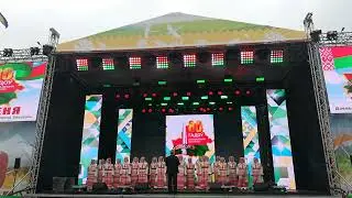 "Лясная песня" "Хлеб всему голова" Народный хор Голоса Полесья 3.07.2024г главная сцена г.Гомеля.