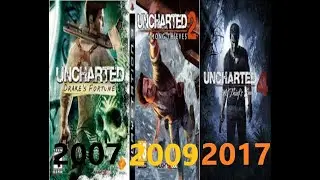 Evolution Of Uncharted since 2007 to 2017