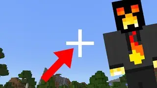 How to get a cross hair in Minecraft PE!