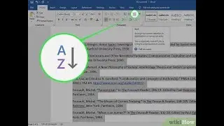 How to arrange references in alphabetical order in MS word | Set references list in ascending order