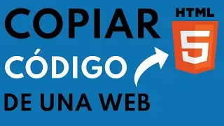 ➡️Cómo COPIAR el HTML de Cualquier PÁGINA WEB