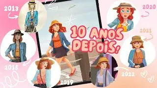 REFAZENDO MEU DESENHO ANTIGO 10 ANOS DEPOIS 😱 Versão 2023