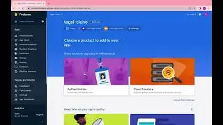 Create firebase project