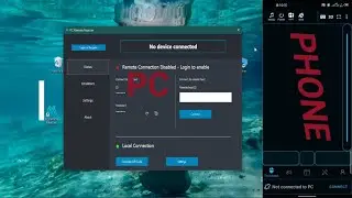 How to operate your PC with a Smart Phone.
