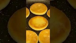 Постное печенье на сковороде.