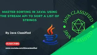 Master Sorting in Java: Using the Stream API to Sort a List of Strings