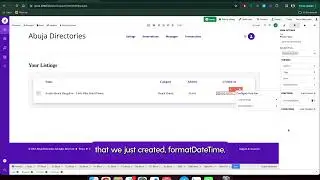 How to format the date and time in Dittofi
