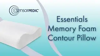 SensorPEDIC® Essentials Memory Foam Contour Pillow