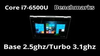 Intel Core i7-6500U Laptop CPU Benchmarks - Cinebench/Geekbench/Render