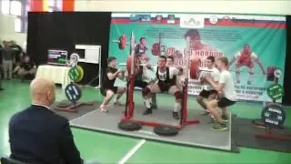 Чемпионат и первенство по пауэрлифтингу ХМАО-Югра 2014 г. г.Когалым 09.11.14 первый поток приседание