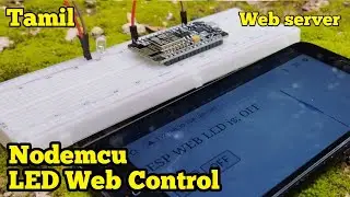 Nodemcu LED Web Control / Es8266 module /Web Server / IOT Project/ MSS Electronic