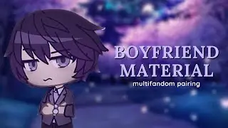 [MEP] Boyfriend Material — MULTIFANDOM PAIRINGS
