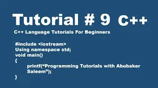 If statement in C++ | Decision Making structure in C++ | Tutorial # 9