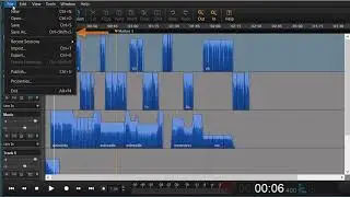 Save As AAF for ProTools