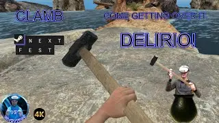 Meta quest 3 -- Pcvr --  (STEAM NEXT FEST) Proviamo la demo di  Clamb Come Getting over it!