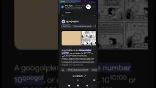 A googolplex is the large number 10^googol, or 10^10^100, or 10^10000000000000... (etc)