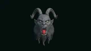 SCULPTING blender МОДЕЛЬ №16