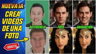 ¡BRUTAL! CREA VÍDEOS DESDE UNA FOTOGRAFÍA CON ESTA INTELIGENCIA ARTIFICIAL GRATIS [LivePortrait]