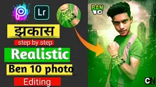 🔥BEN 10 REALISTIC PHOTO EDITING PicsArt ben 10 Photo editing Lightroom ben10 colour Phone editing