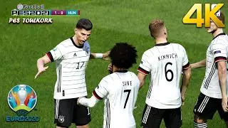 PES 2021 [4k60f] | Germany vs Hungary Prediction Prediction || UEFA EURO 2020 - Gameplay PC