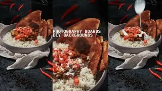How to Make Textured Background For Food Photography