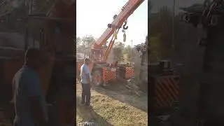 Let's see in the video how Farana F-17 Crane  Can load 16 tons  Transformer 6.3mva