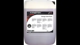 Omega Ultra Foam. Нано-шампунь. Ручная и автоматическая мойка. Имеет кислотный pH.